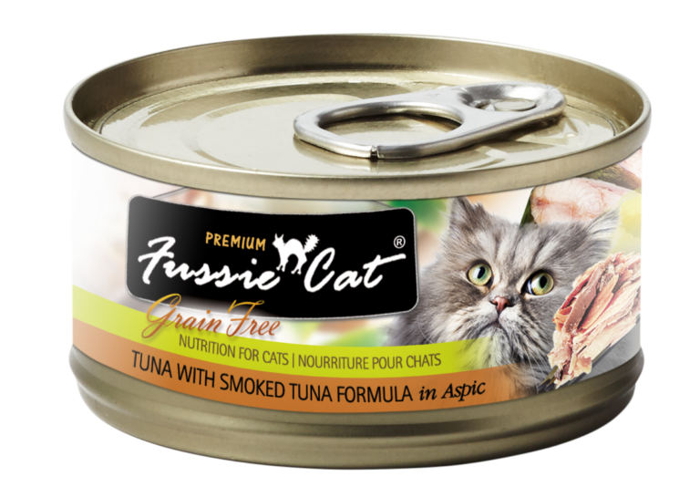 Fussie Cat Tuna With Smoked Tuna Formula In Aspic 2.82 oz