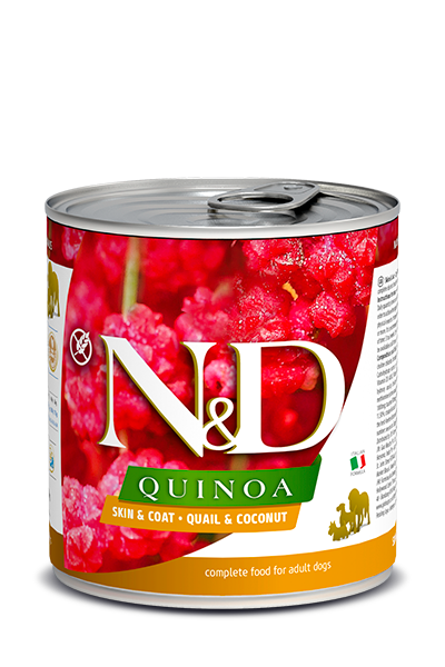 Farmina QUINOA Skin &amp; Coat - Quail &amp; Coconut 10 OZ