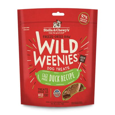 Stella &amp; Chewy&#39;s® Cage-Free Duck Wild Weenies 3.25oz