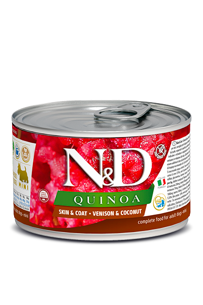 Farmina QUINOA Skin &amp; Coat - Venison &amp; Coconut 4.9 OZ