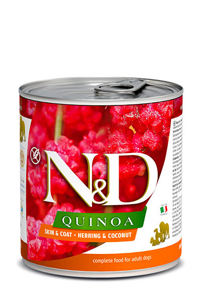 Farmina QUINOA Skin &amp; Coat - Herring &amp; Coconut 10 OZ