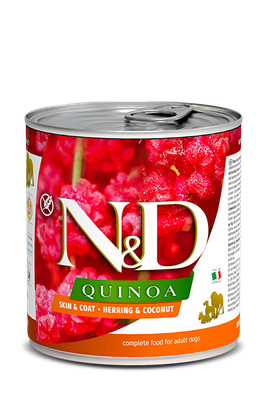 Farmina QUINOA Skin &amp; Coat - Herring &amp; Coconut 10 OZ