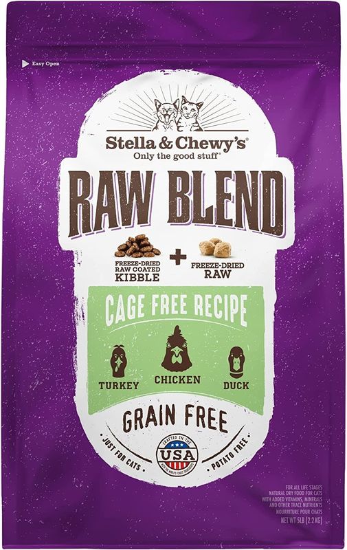Stella &amp; Chewy&#39;s Cat Dry Raw Blend Cage Free 5#
