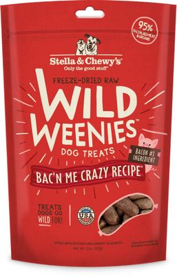 Stella &amp; Chewy&#39;s® Freeze Dried Wild Weenies Bac&#39;n Me Crazy 11 oz