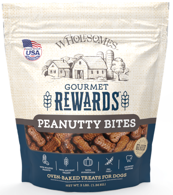 Wholesomes Gourmet Rewards™ Peanutty Bites 3 LBS