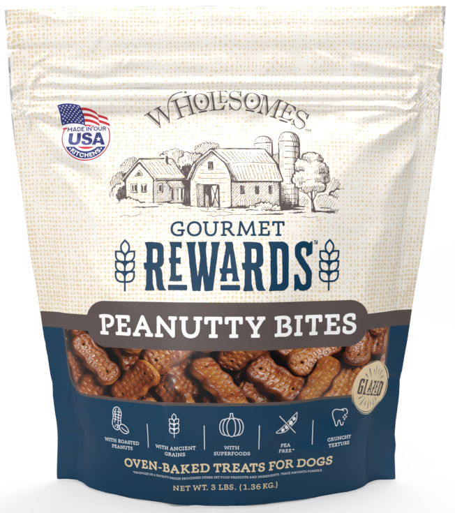 Wholesomes Gourmet Rewards™ Peanutty Bites 3 LBS