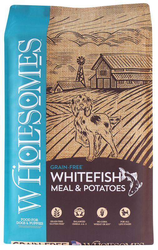 Wholesomes™ Grain-Free Whitefish Meal &amp; Potatoes 35 LBS