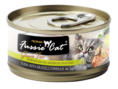 Fussie Cat Tuna With Mussels Formula In Aspic 2.82 oz