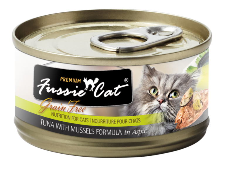 Fussie Cat Tuna With Mussels Formula In Aspic 2.82 oz