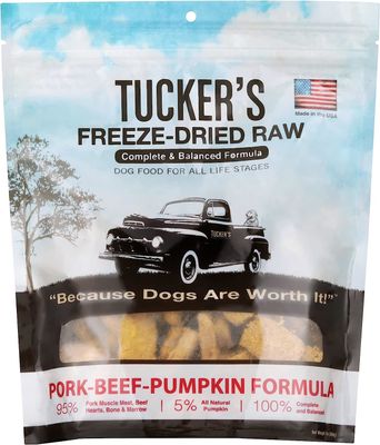 Tucker&#39;s Freeze-Dried Pork Beef Pumpkin 14 oz