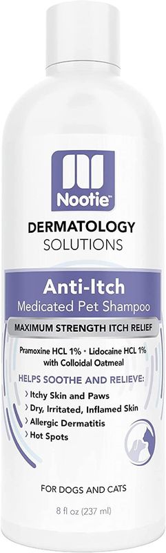 Nootie Anti-Itch Medicated Shampoo Cucumber Melon 8 oz