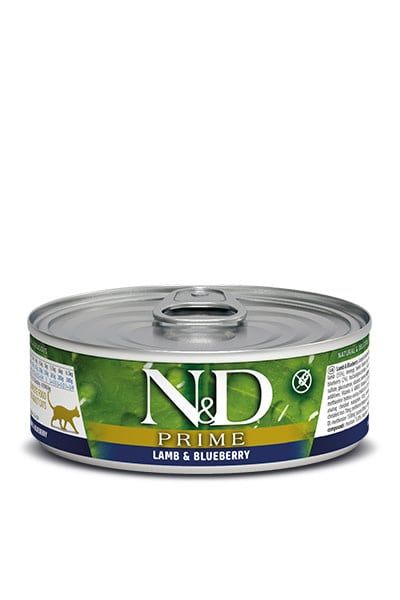 Farmina Cat PRIME Grain Free Lamb &amp; Blueberry 2.8 oz