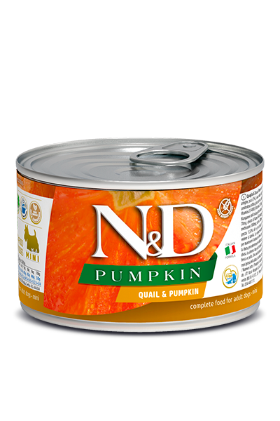 Farmina Quail &amp; Pumpkin Mini Adult 4.9 OZ