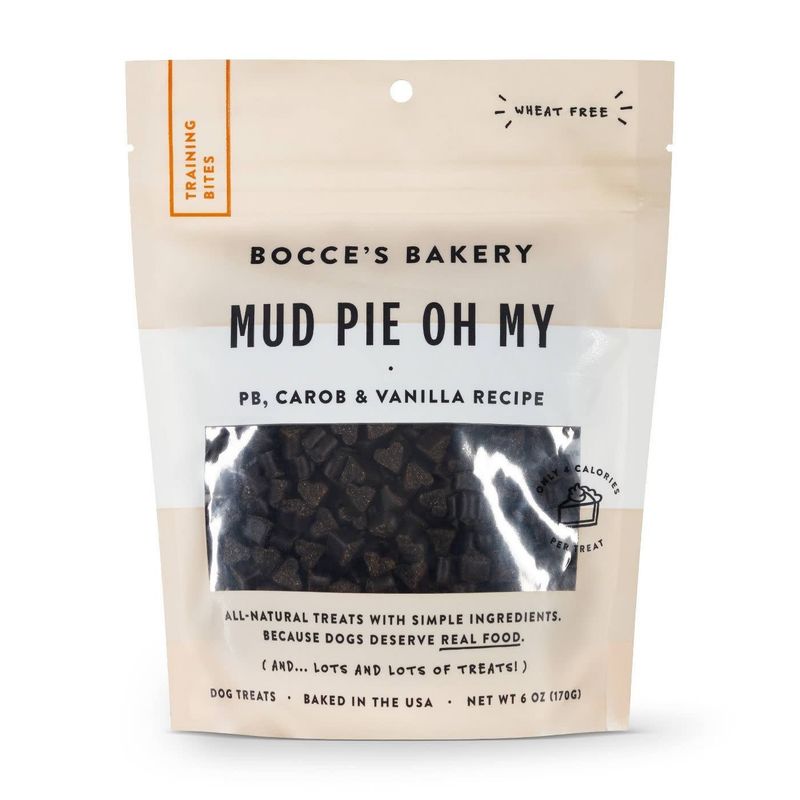 Bocce Bakery Training Bites Mud Pie Oh My 6 oz