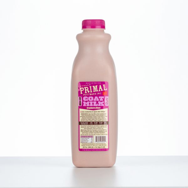 Primal™ Raw Goat Milk Cranberry Blast for Cat &amp; Dog 32 Oz
