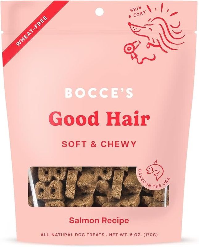 Bocce&#39;s Bakery Dailies Soft &amp; Chewy Good Hair 6 oz