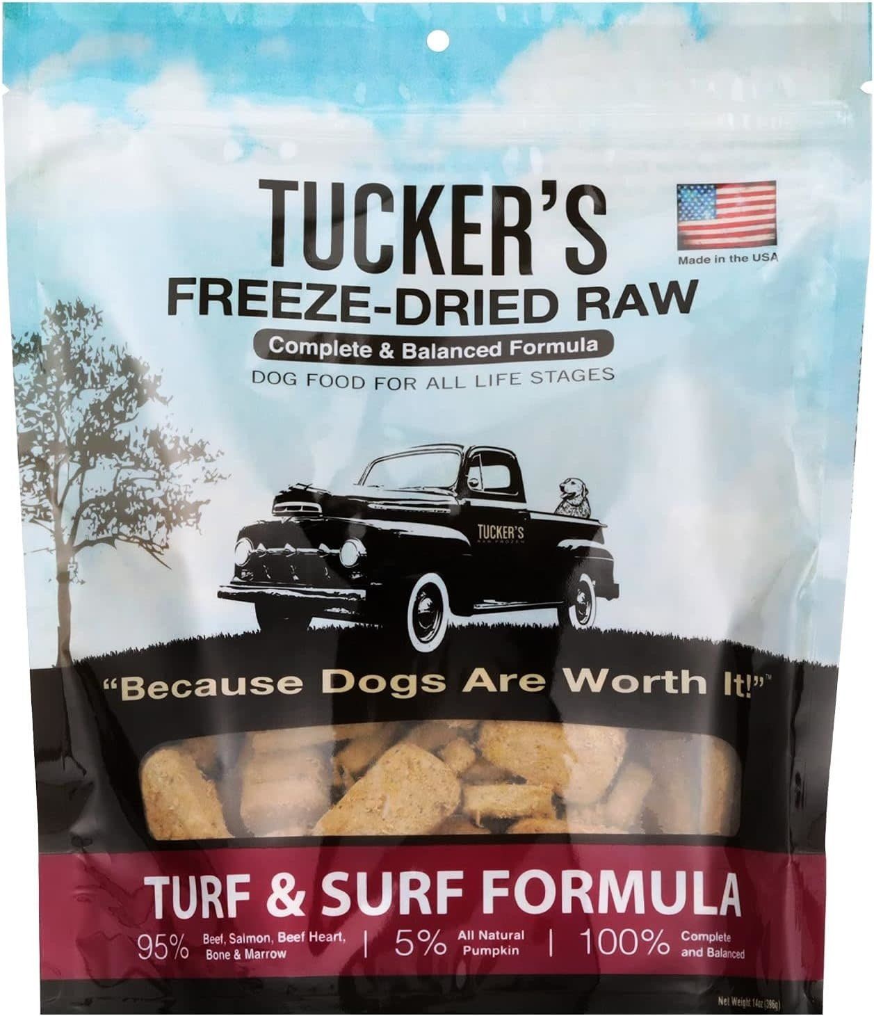 Tucker&#39;s Freeze-Dried Turf &amp; Surf Pumpkin 14 oz