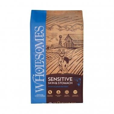 Wholesomes™ Sensitive Skin &amp; Stomach with Salmon Protein 30 LB