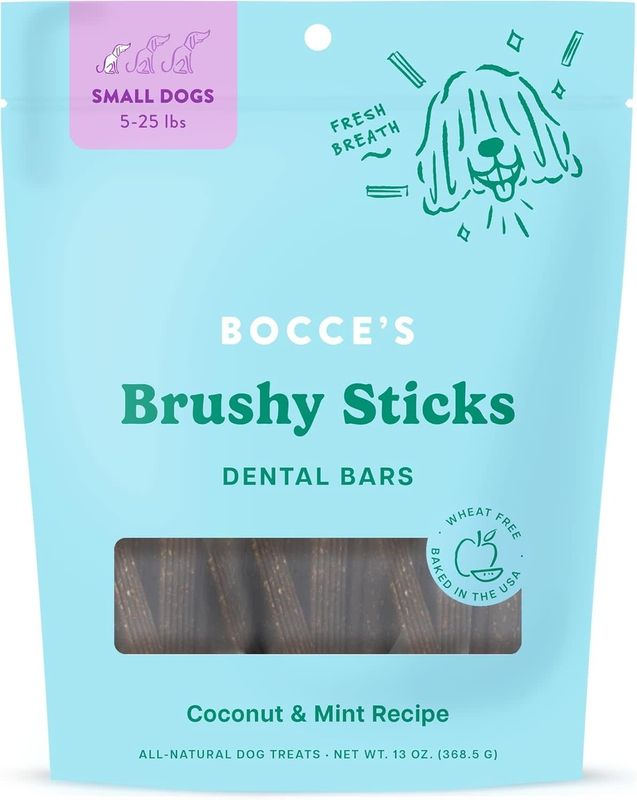Bocce&#39;s Bakery Dailies Brushy Sticks Small 13 oz