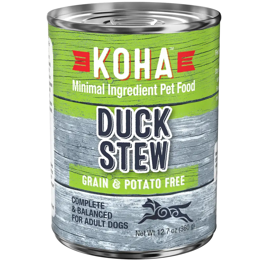 Koha Minimal Ingredient, Grain-Free Duck Stew 12.7 oz