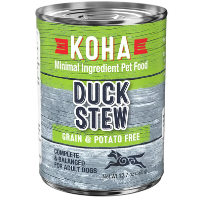 Koha Minimal Ingredient, Grain-Free Duck Stew 12.7 oz