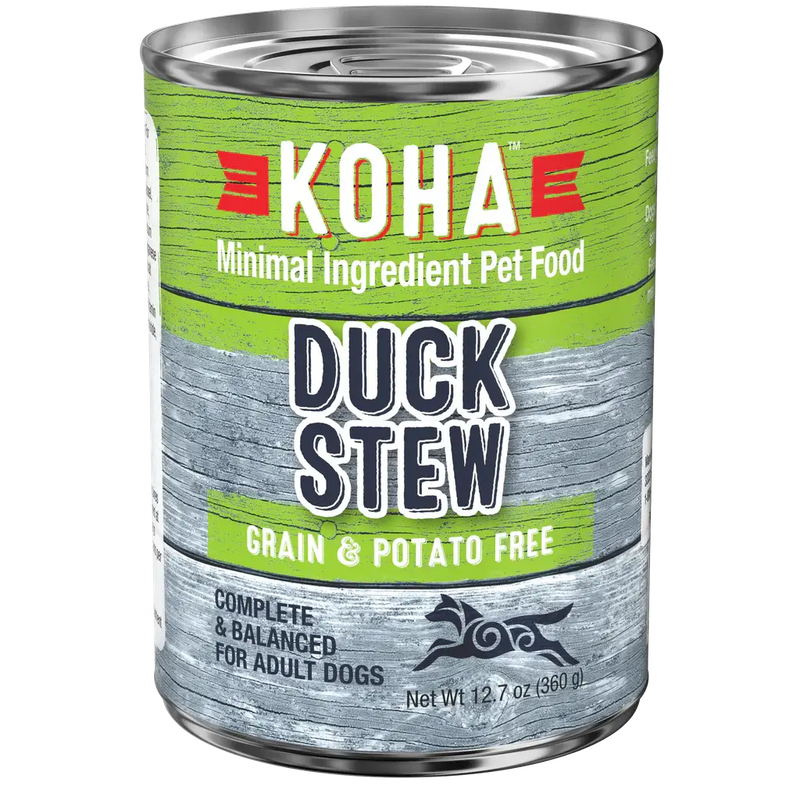 Koha Minimal Ingredient, Grain-Free Duck Stew 12.7 oz