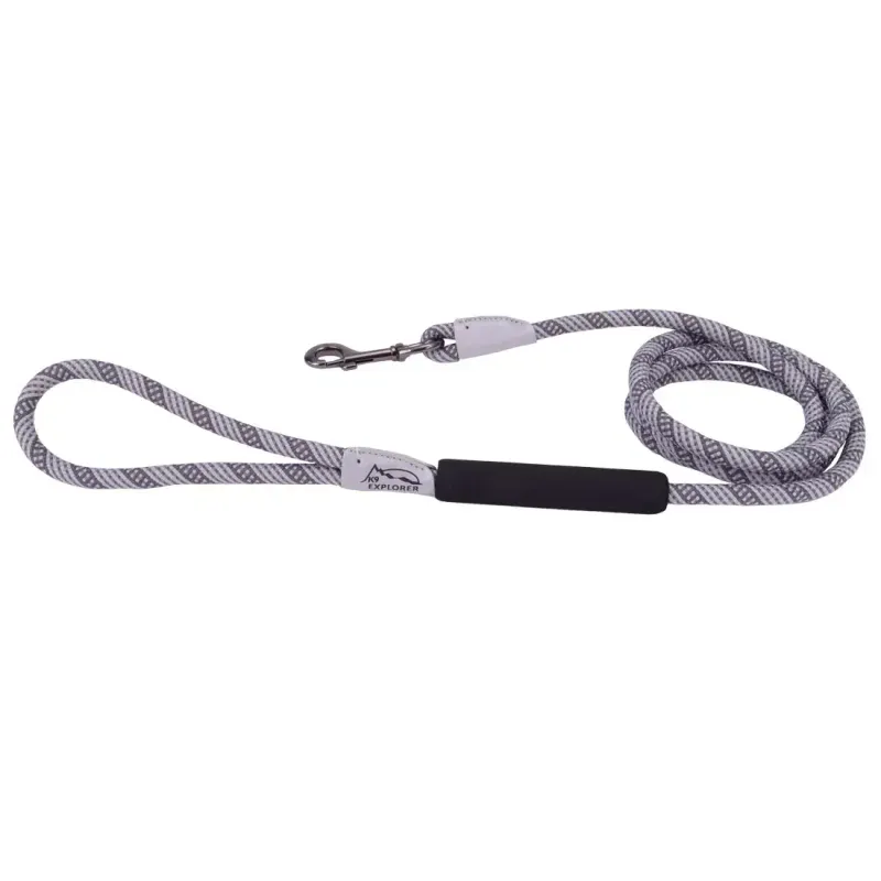 Coastal K9-Explorer Brights Reflective Rope Snap Leash 6&#39; Mountain