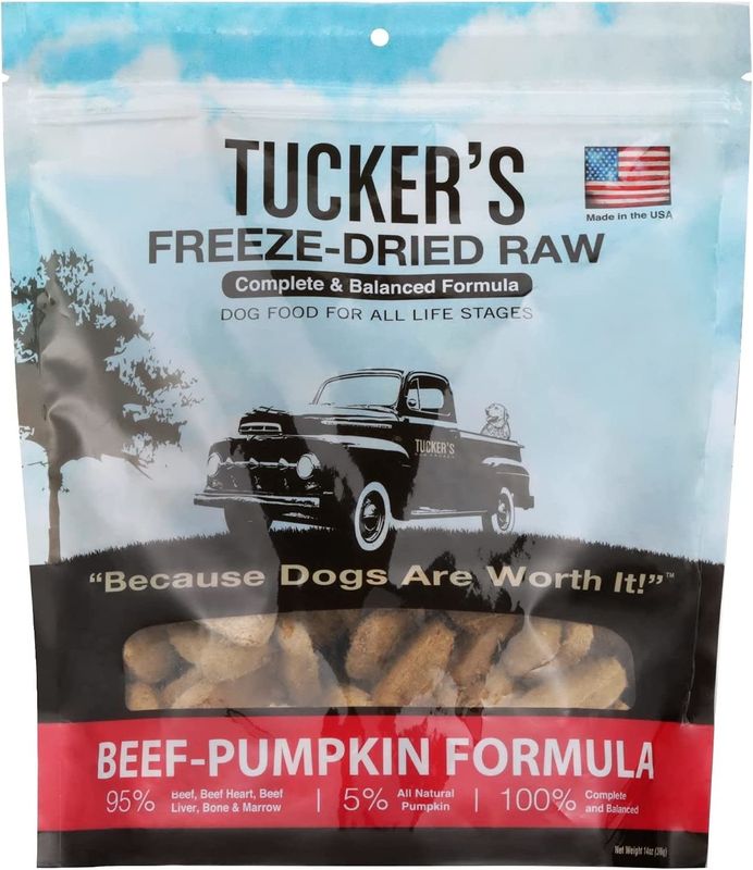 Tucker&#39;s Freeze-Dried Beef Pumpkin 14 oz