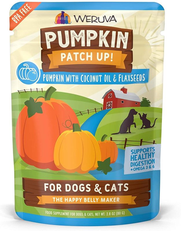 Weruva Pumpkin Patch Up Coconu Oil Flax Seed 2.80 oz
