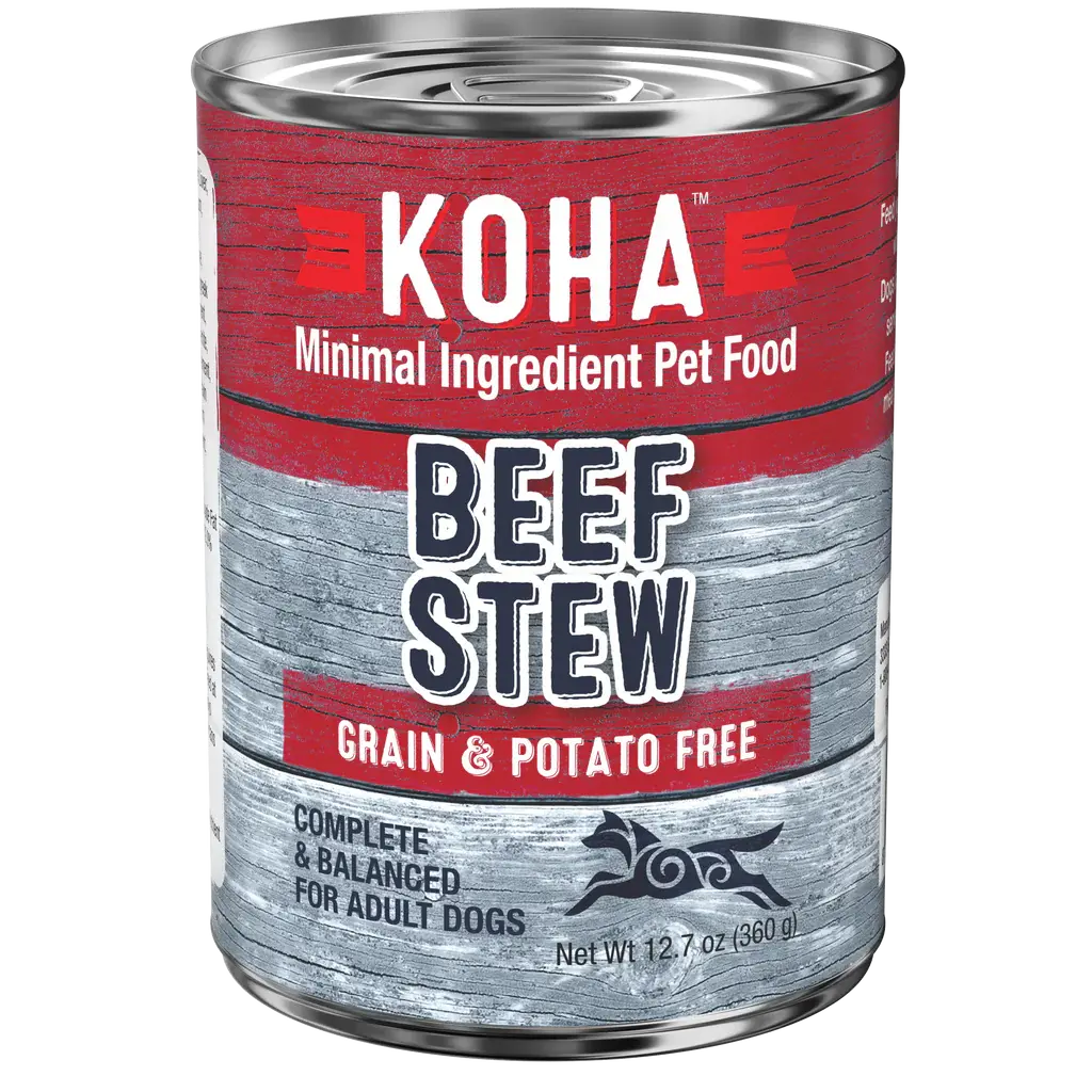 Koha Minimal Ingredient, Grain-Free Beef Stew 12.7 oz