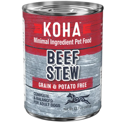 Koha Minimal Ingredient, Grain-Free Beef Stew 12.7 oz
