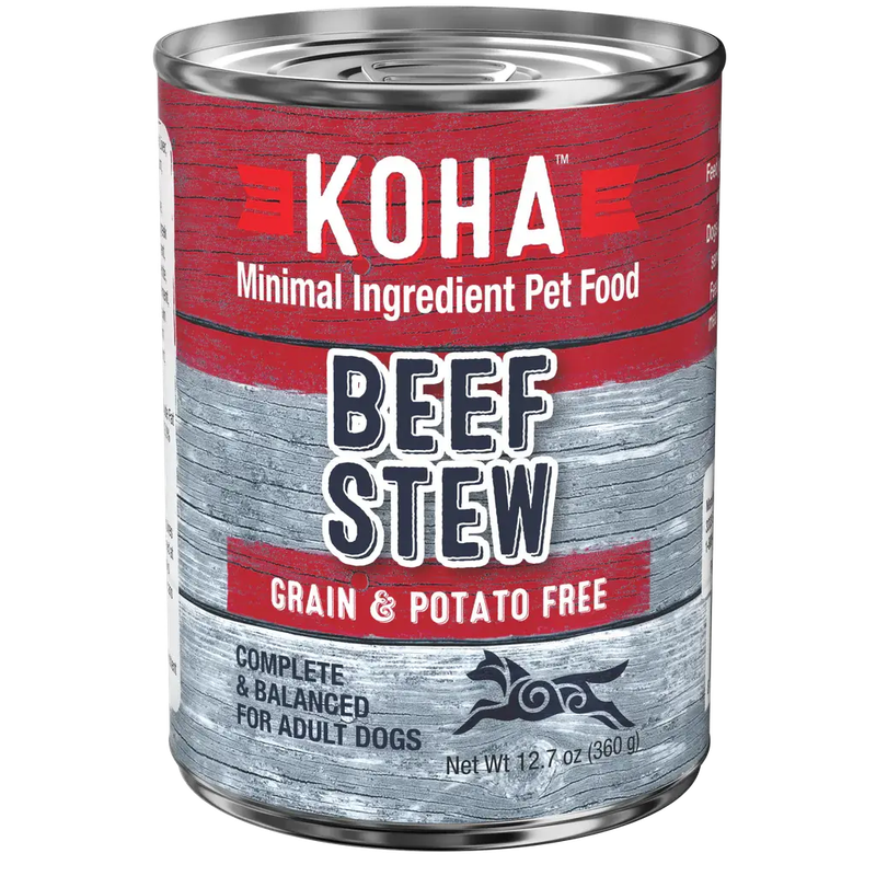 Koha Minimal Ingredient, Grain-Free Beef Stew 12.7 oz