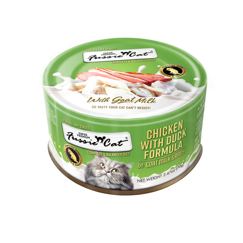 Fussie Cat® Chicken Duck Goat Milk 2.47 OZ