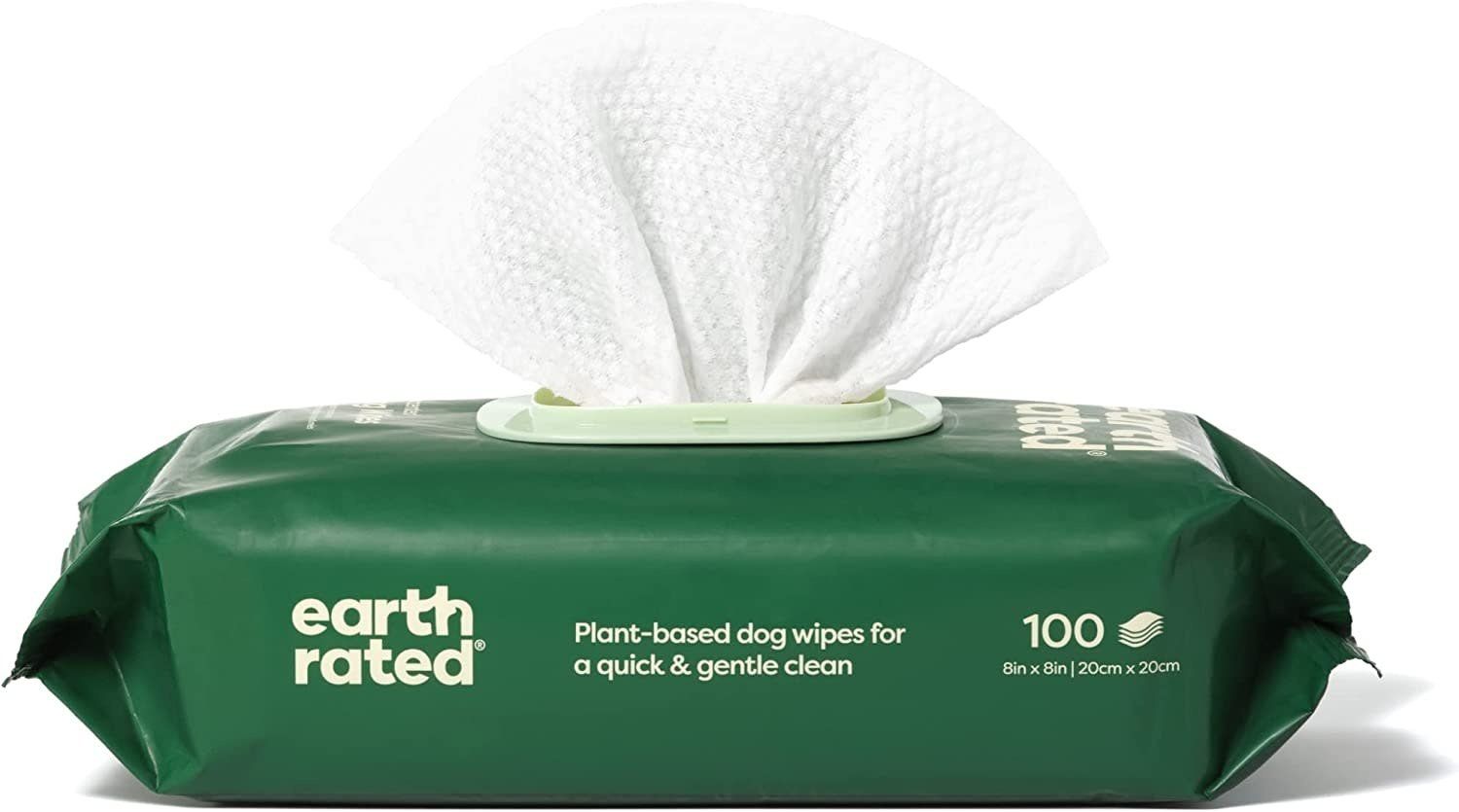 EarthRated® Compostable Wipes Unscented 100 Ct