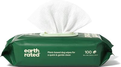 EarthRated® Compostable Wipes Unscented 100 Ct
