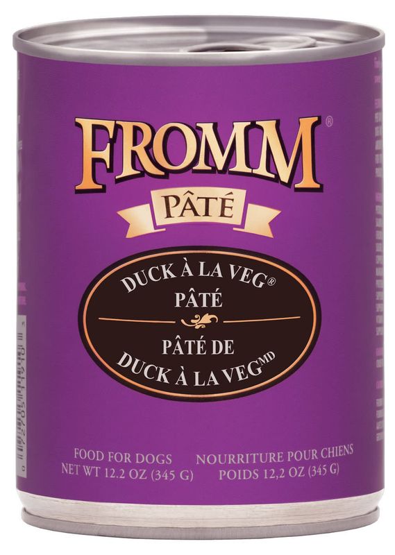 Fromm Grain-Free Duck A La Veg Pâté 12.2oz