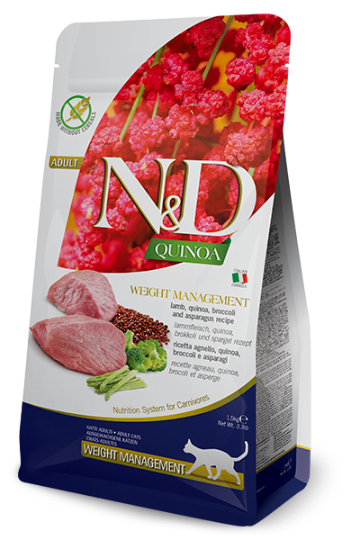 Farmina Cat QUINOA Grain Free LID Weight Management Lamb 11 LB