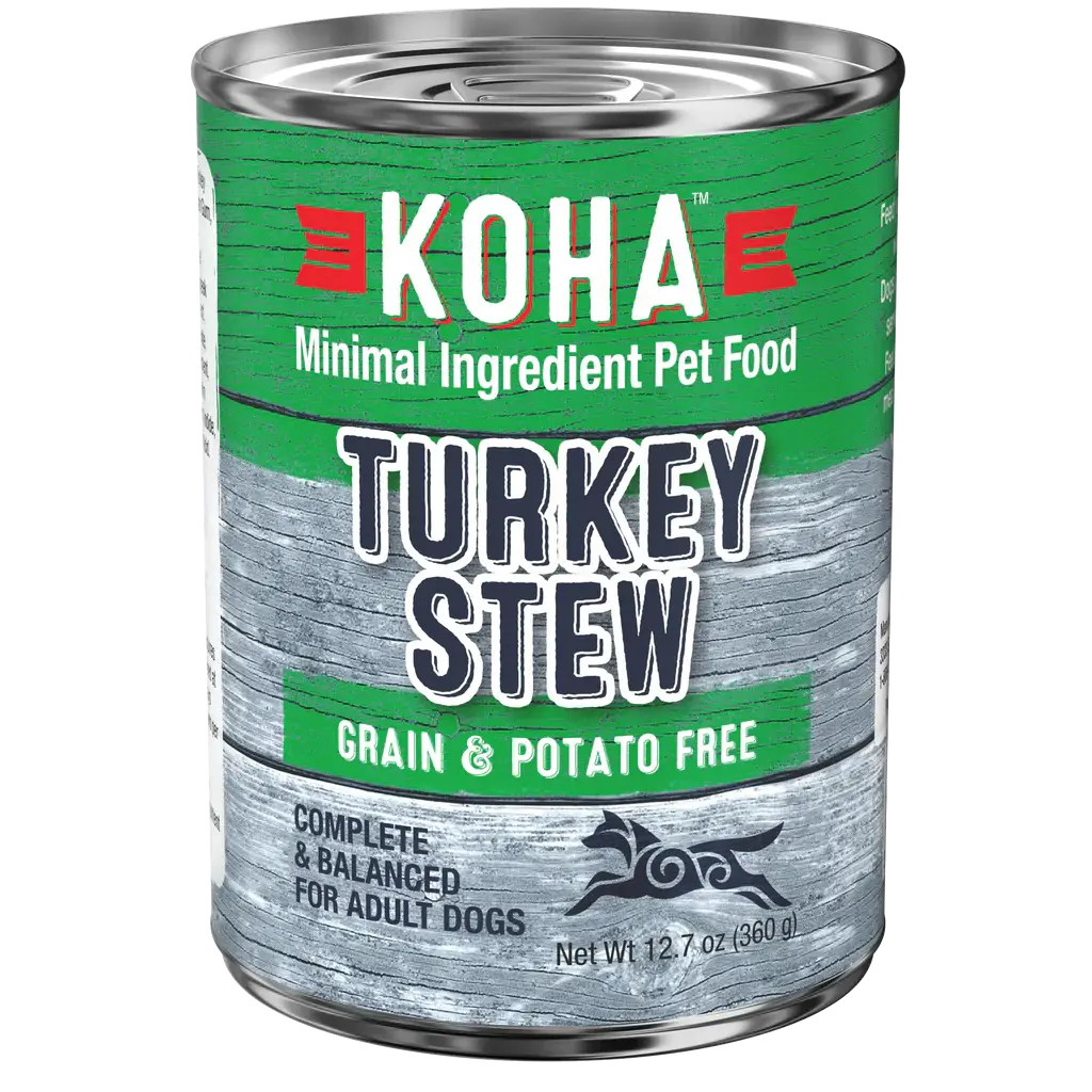 Koha Minimal Ingredient, Grain-Free Turkey Stew 12.7 oz