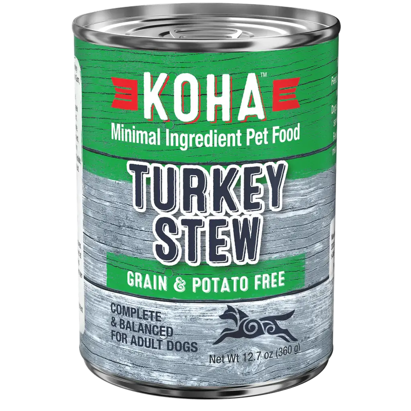 Koha Minimal Ingredient, Grain-Free Turkey Stew 12.7 oz