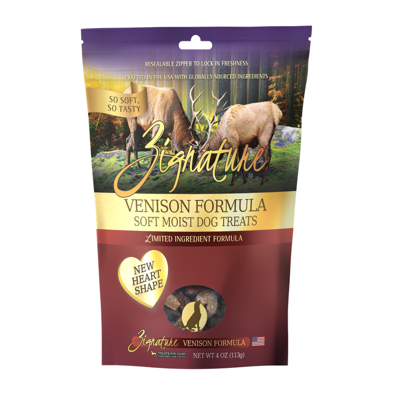 Zignature®  Grain Free Soft Moist Venison 4 oz