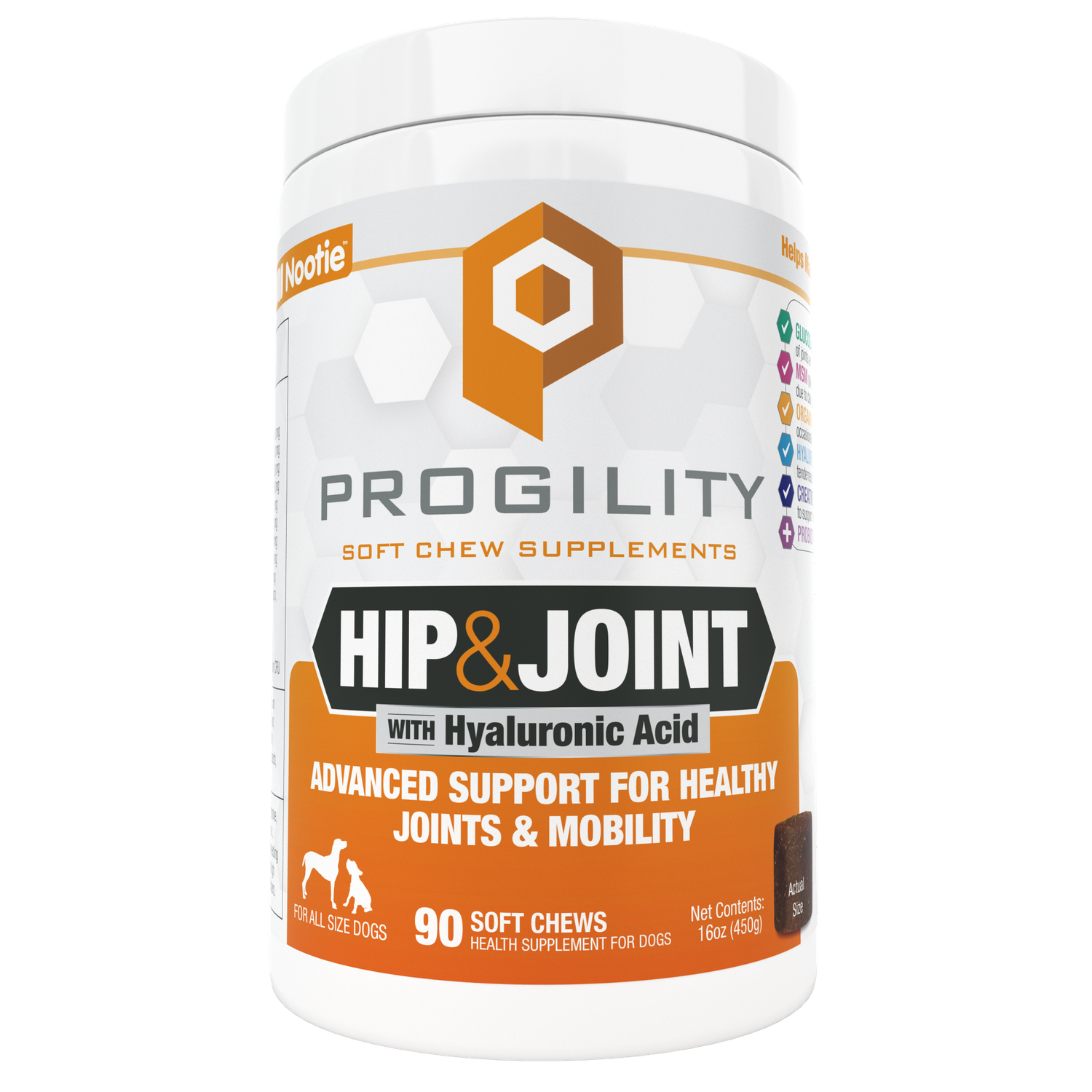 Nootie Progility Hip &amp; Joint 90 Ct