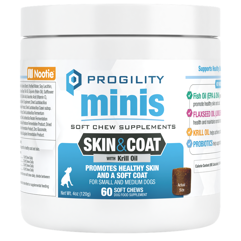 Nootie Progility Mini Skin &amp; Coat 60 Count