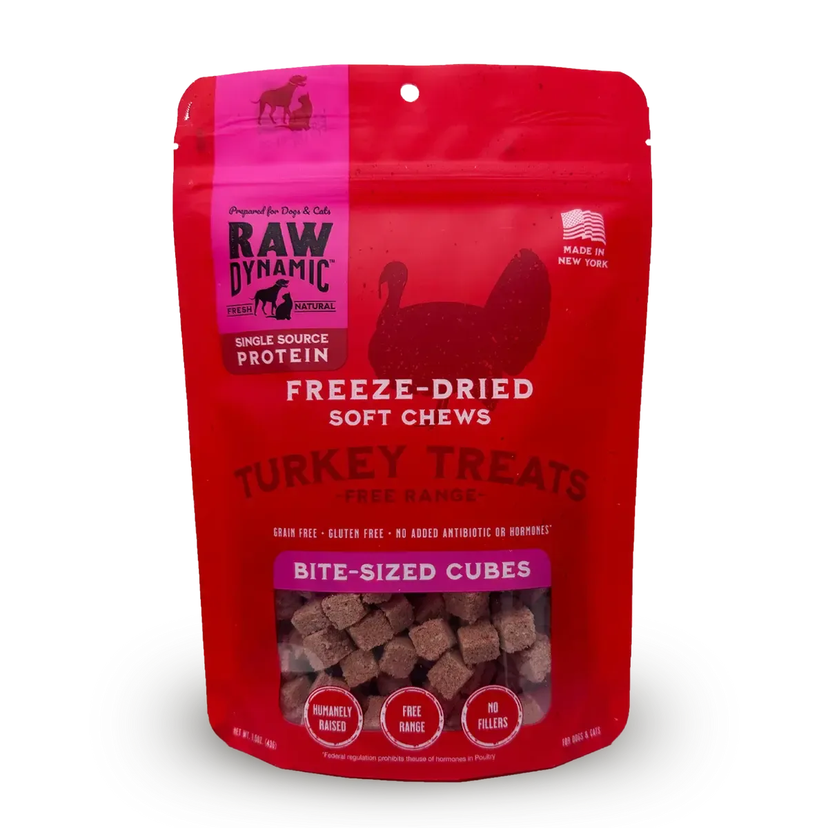 Raw Dynamic Freeze-Dried Grain-Free Turkey 1.5 oz