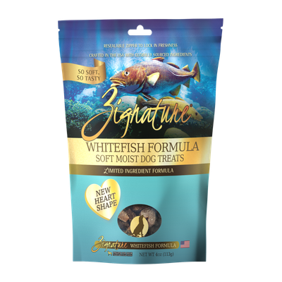 Zignature Grain Free Soft Moist Whitefish 4 oz