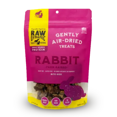 Raw Dynamic Air Dried Grain-Free Rabbit 3.6 oz