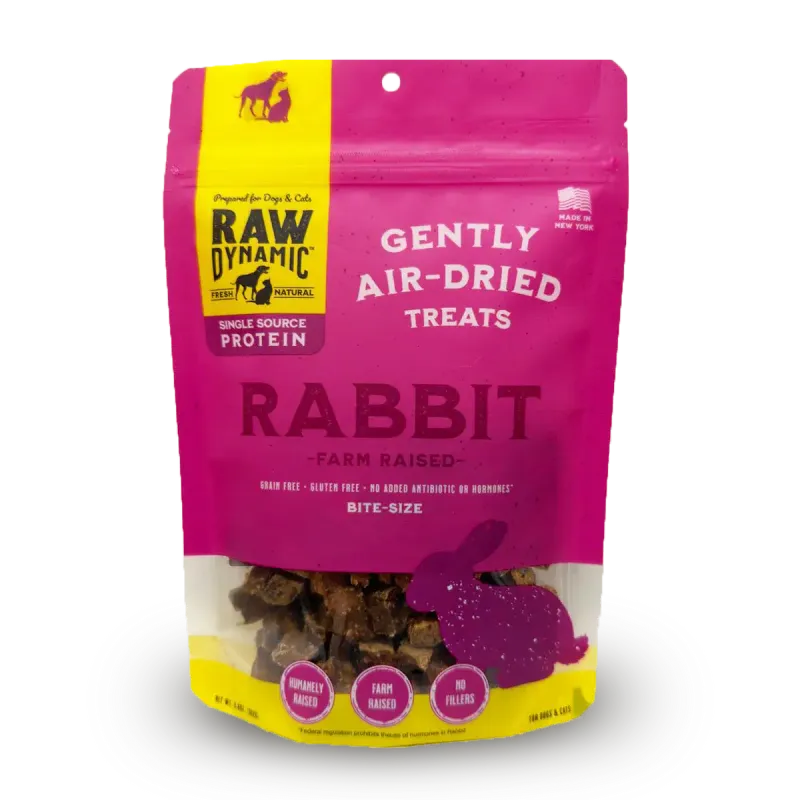 Raw Dynamic Air Dried Grain-Free Rabbit 3.6 oz