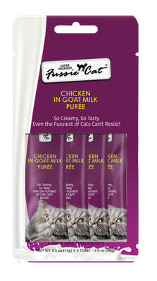 Fussie Cat® Purée Chicken Goat Milk 4 PK