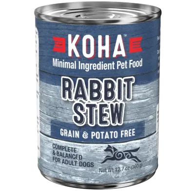 Koha Minimal Ingredient, Grain-Free Rabbit Stew 12.7 oz