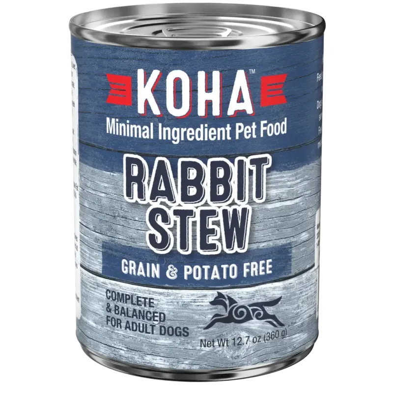 Koha Minimal Ingredient, Grain-Free Rabbit Stew 12.7 oz