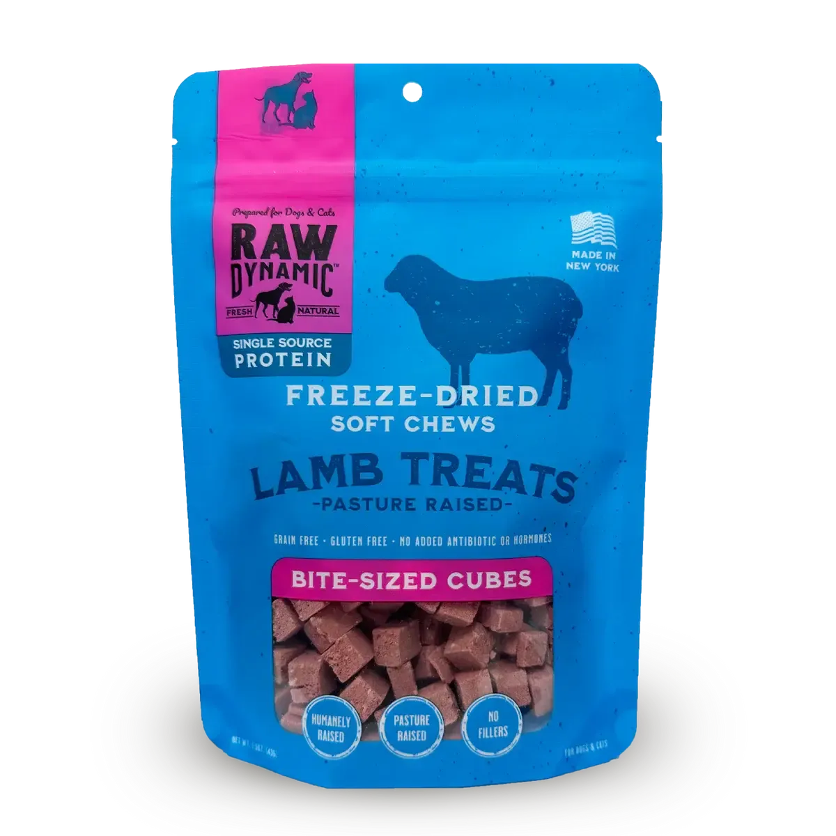 Raw Dynamic Freeze-Dried Grain-Free Lamb 1.5 oz